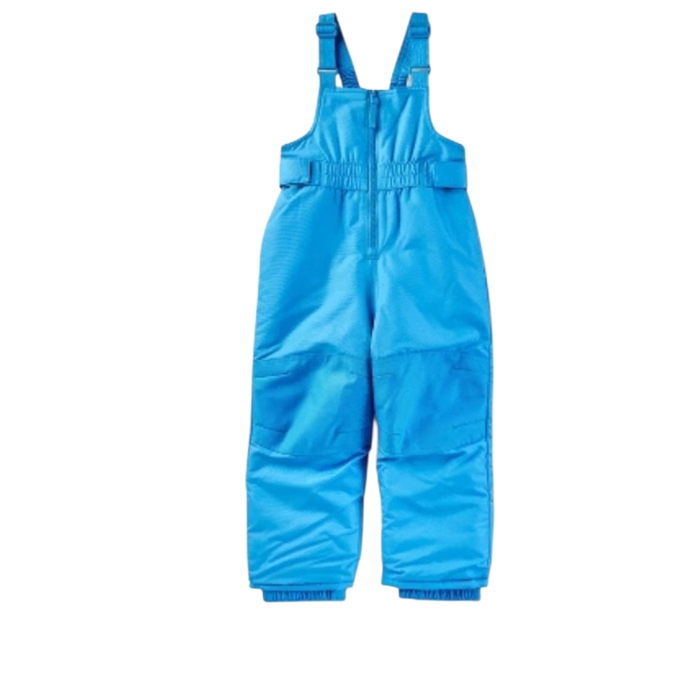 Kids Blue Snow Bib Overalls